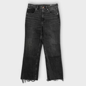 La Vie Rebecca Taylor Raw Hem Straight Leg Jeans Size 30